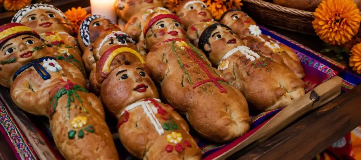 Tanta wawa breads made in Peru for the Day of the Dead in early November