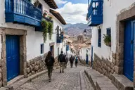 Things to do in Cusco include walking the steep stone lanes of San Blas